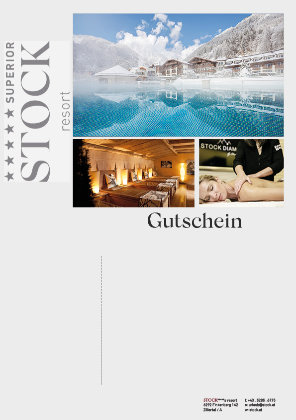 IHR WEIHNACHTSGUTSCHEIN - ANKOMMEN & GENIESSEN