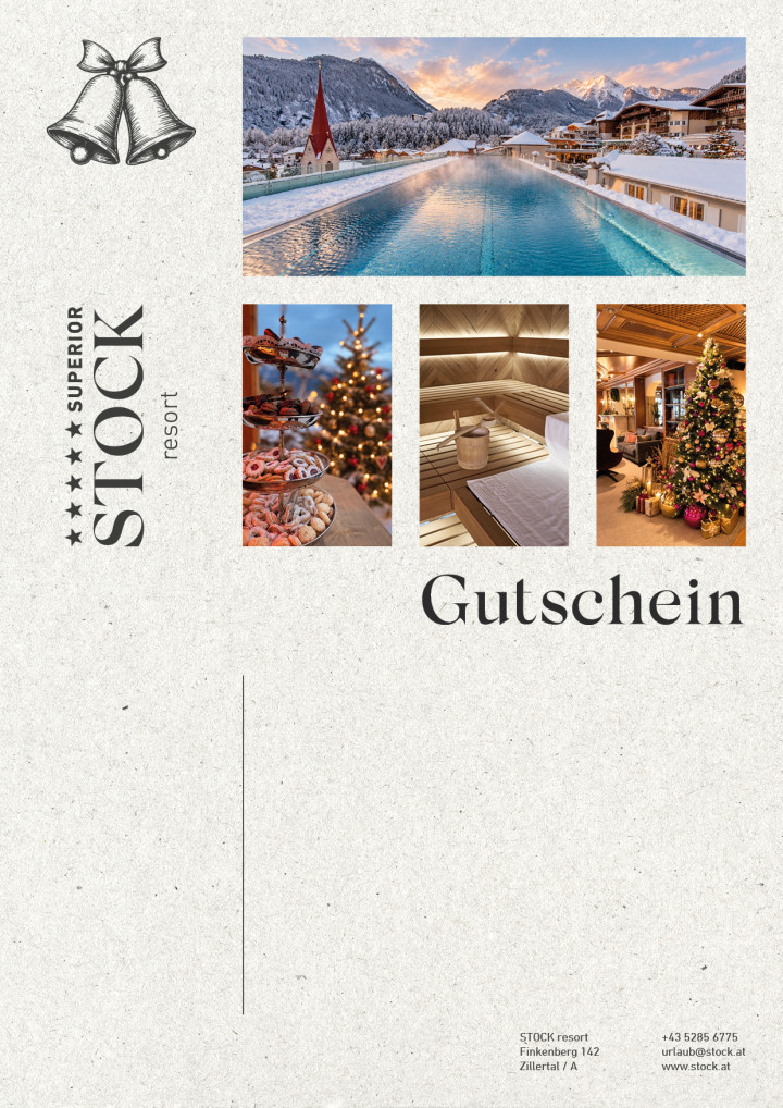 IHR WEIHNACHTSGUTSCHEIN - ANKOMMEN & GENIESSEN